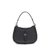 Etro Black Calf Leather Bos Taurus Shoulder Women's Bag In Black