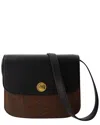 Etro Black Cotton Tracolla Crossbody In Brown