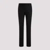 Etro Check Wool Trousers Pants Black In Black