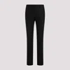 Etro Wool Trousers Grosgrain Embellishment In Black