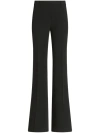 Etro Flared Black Trousers With Tailored Fit In Black
