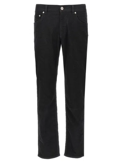 ETRO BLACK JACQUARD JEANS