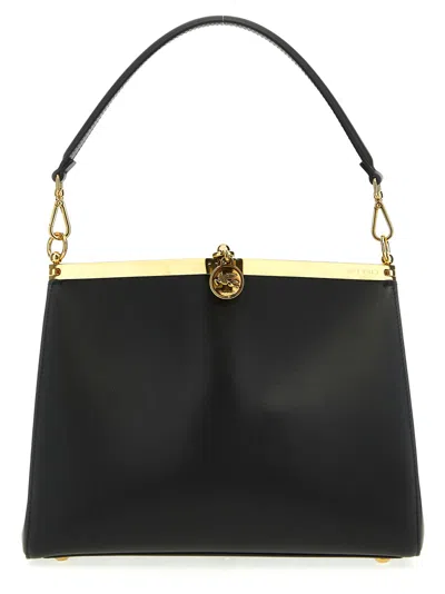 Etro Black Vela Medium Shoulder Bag