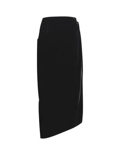 ETRO VELVET MIDI SKIRT