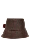 Etro Paisley-print Bucket Hat In Red