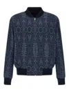 Etro Jacquard Bomber Jacket Casual Jackets And Parka