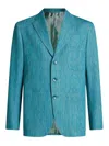 Etro Blazer Aus Geflammter Baumwolle