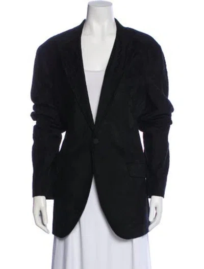 Pre-owned Etro Blazer In Black