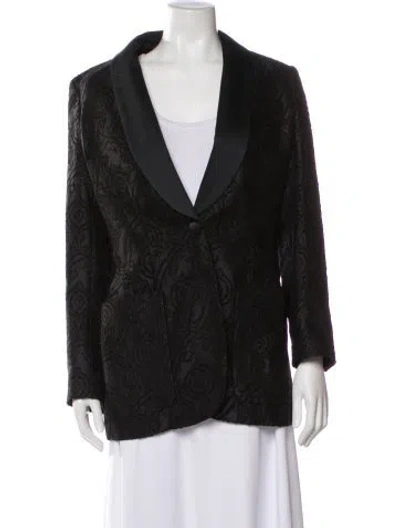 Pre-owned Etro Blazer In Black