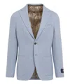 Etro Single-breasted Blazer In Blue
