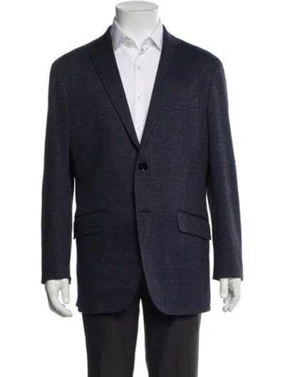Pre-owned Etro Blazer In Blue
