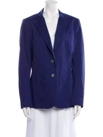 Pre-owned Etro Blazer In Blue