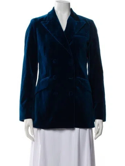 Pre-owned Etro Blazer In Blue