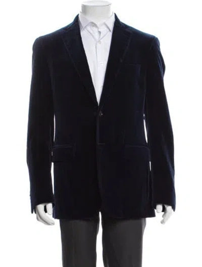 Pre-owned Etro Blazer In Blue