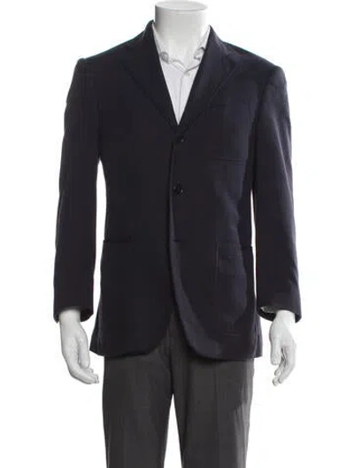 Pre-owned Etro Blazer In Blue