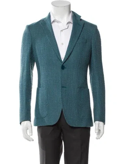 Pre-owned Etro Blazer In Blue