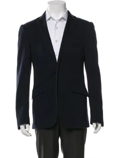 Pre-owned Etro Blazer In Blue