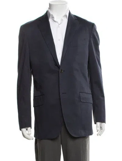 Pre-owned Etro Blazer In Blue