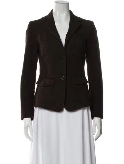 Pre-owned Etro Blazer In Brown