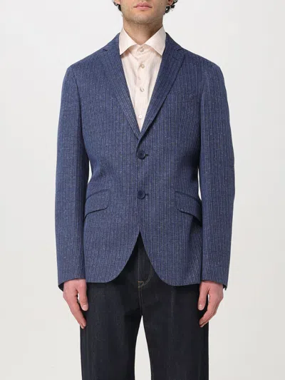 Etro Long Sleeve Blazer In Multicolor