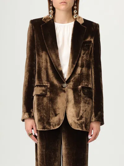 ETRO 西服外套 ETRO 女士 颜色 棕色,H21283032