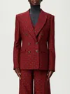 Etro Blazer  Woman Color Burgundy In Burgundy