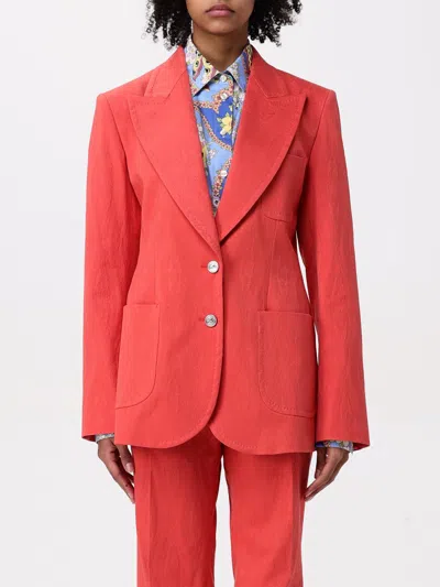 ETRO BLAZER ETRO WOMAN COLOR CORAL,G47824017