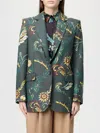 Etro Blazer  Woman Color Green In Green