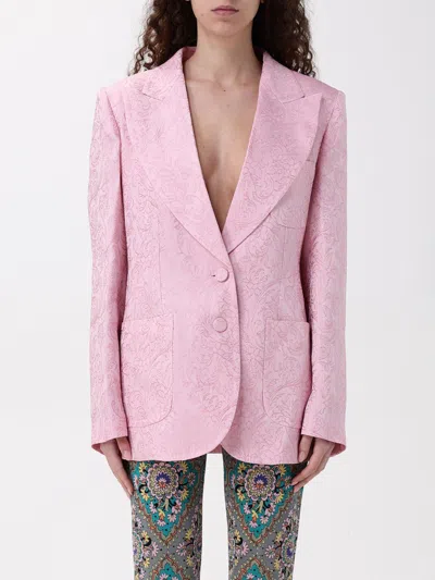 ETRO BLAZER ETRO WOMAN COLOR PINK,423707010