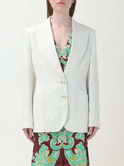 Etro Blazer  Woman Colour Yellow Cream