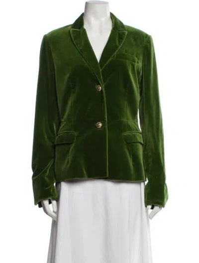 Pre-owned Etro Blazer In Green