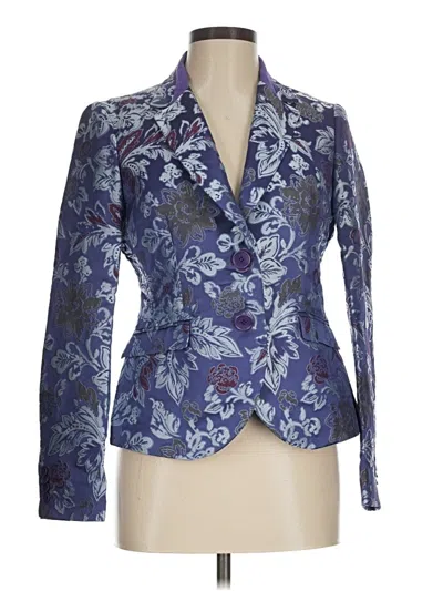 Pre-owned Etro Blazer Jacket In Blue