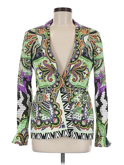 Pre-owned Etro Blazer Jacket In Purple