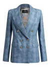 Etro Jacket In Blue