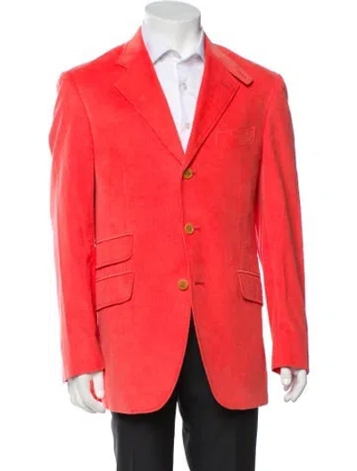 Pre-owned Etro Blazer In Orange