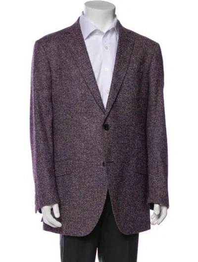 Pre-owned Etro Blazer In Purple
