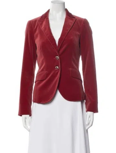 Pre-owned Etro Blazer In Red