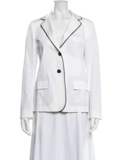 Pre-owned Etro Blazer In White