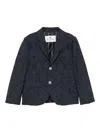 Etro Blazer With Paisley Print In Blue