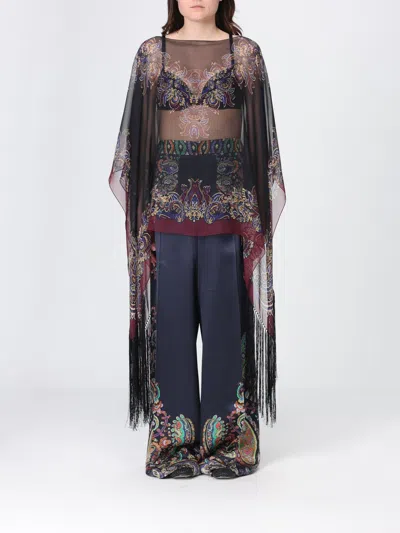 Etro Blazer  Woman Color Multicolor In Black