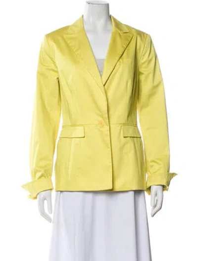 Pre-owned Etro Blazer In Yellow