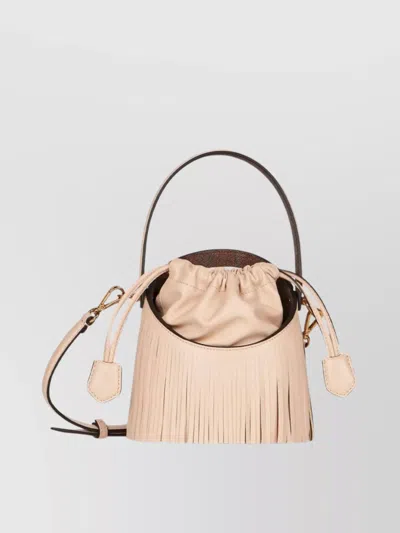 Etro Block Fringed Strap Bag