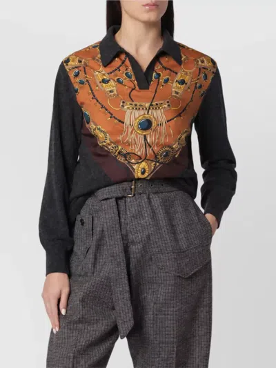 Etro Blouse In Black