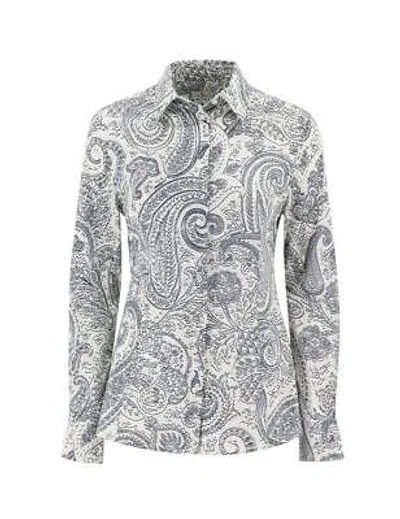 Pre-owned Etro Blouse In White