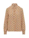 Etro Silk Blouse With Intricate Pattern