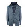 Etro Panelled-design Blazer In Blue