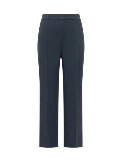 Etro Blue Bootcut Flat Front Pants