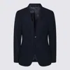 Etro Tailored Single-breasted Blazer With Notch Lapel In Black