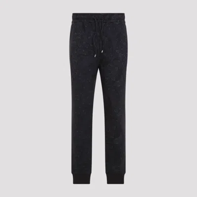ETRO BLUE COULISSE COTTON JOGGER