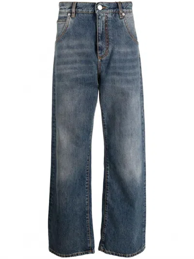 Etro Blue Easy Fit Denim Jeans